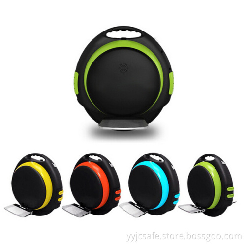 starstone bluetooth unicycle with speaker and power bank functional unicycle scooter